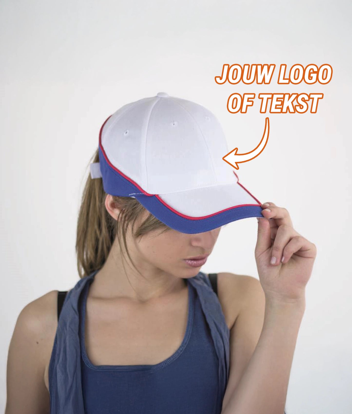 Atlantis Racing Cap met bedrukking de Bedrukwinkel