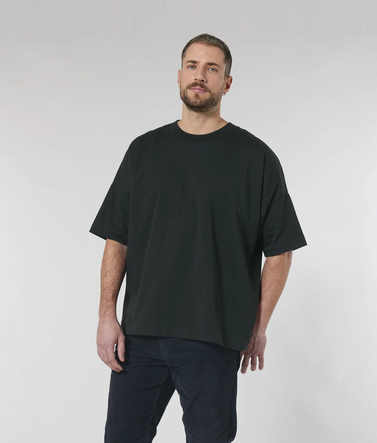 T-shirt Oversized Blaster Stanley/Stella met bedrukking de Bedrukwinkel