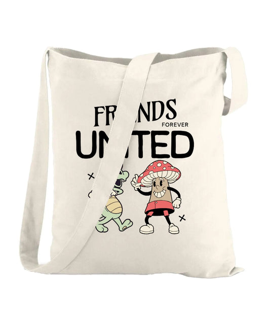 Tote bag "Friends Forever United" de Bedrukwinkel