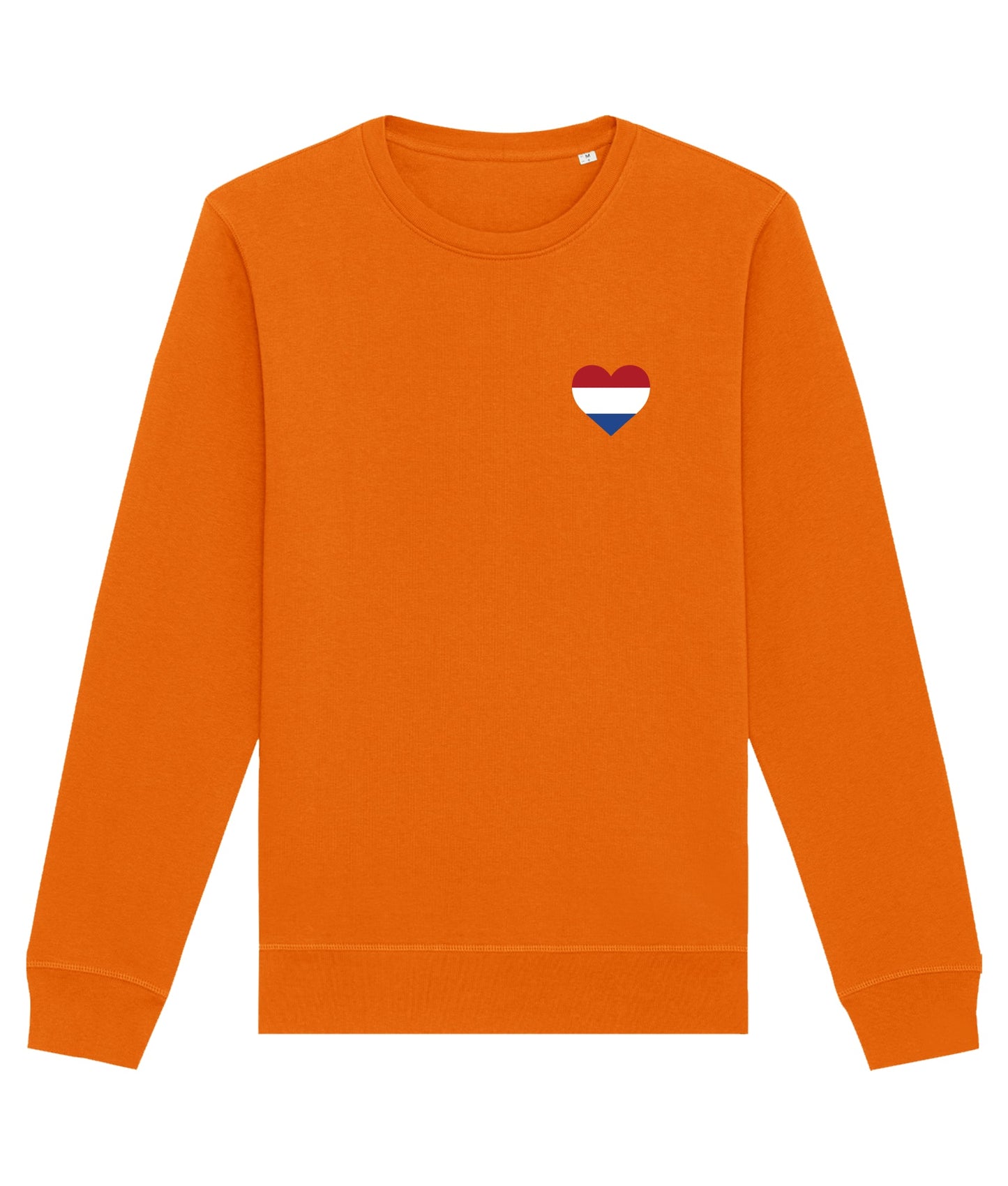 Sweater Koningsdag Hartje NL Vlag de Bedrukwinkel