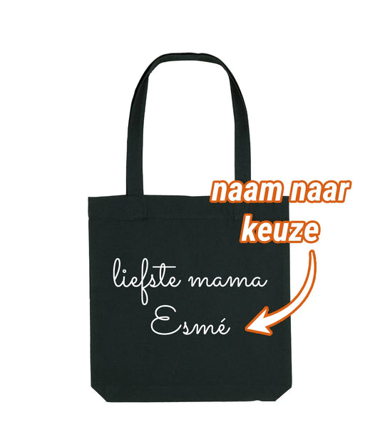 Tote bag "Liefste mama" de Bedrukwinkel