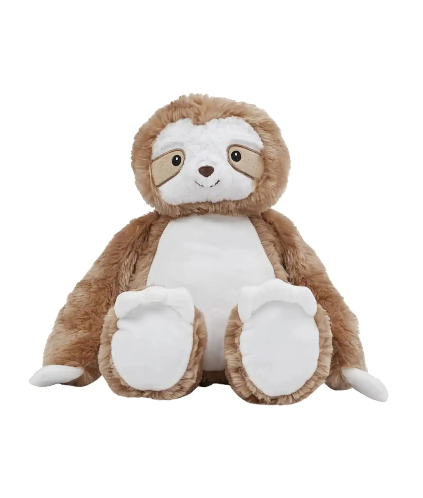 Luiaard knuffel met tekst of naam de Bedrukwinkel