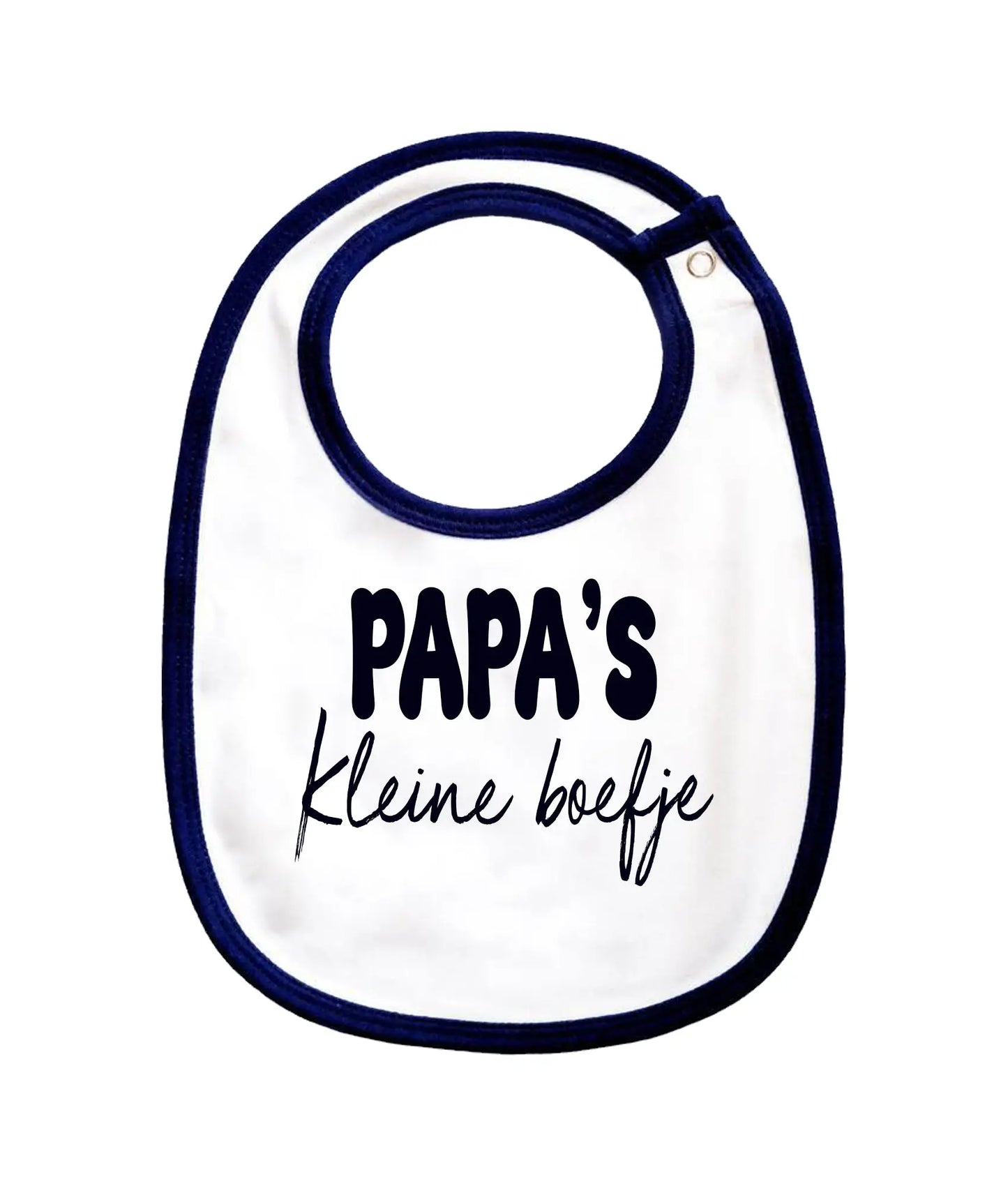 Slabbetje "Papa's Boefje" de Bedrukwinkel
