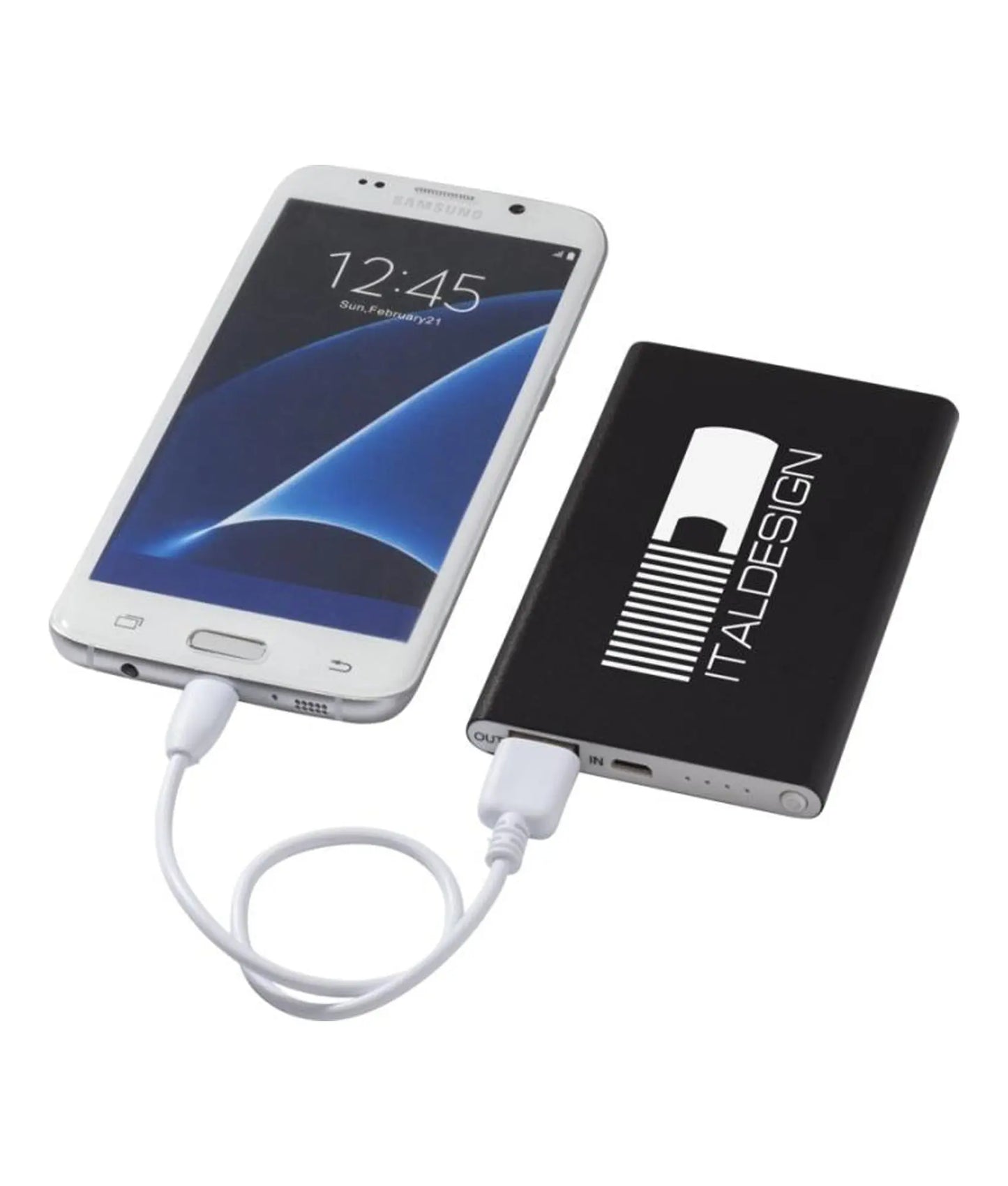 Aluminium powerbank 4000 mAh de Bedrukwinkel