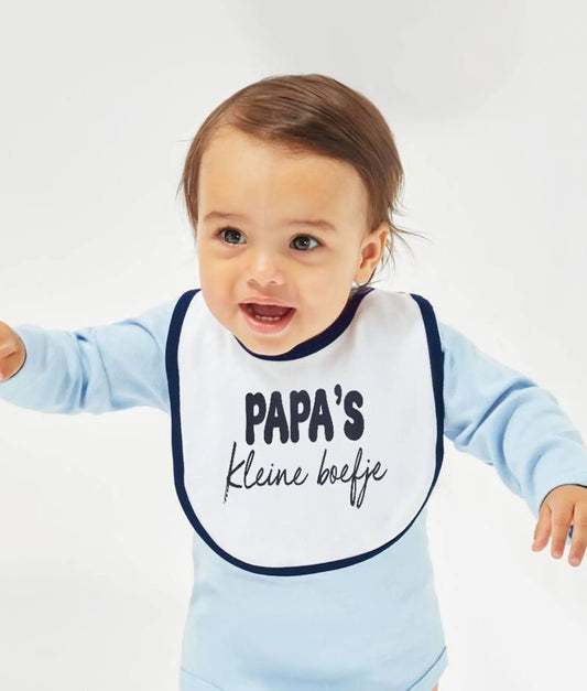 Slabbetje "Papa's Boefje" de Bedrukwinkel