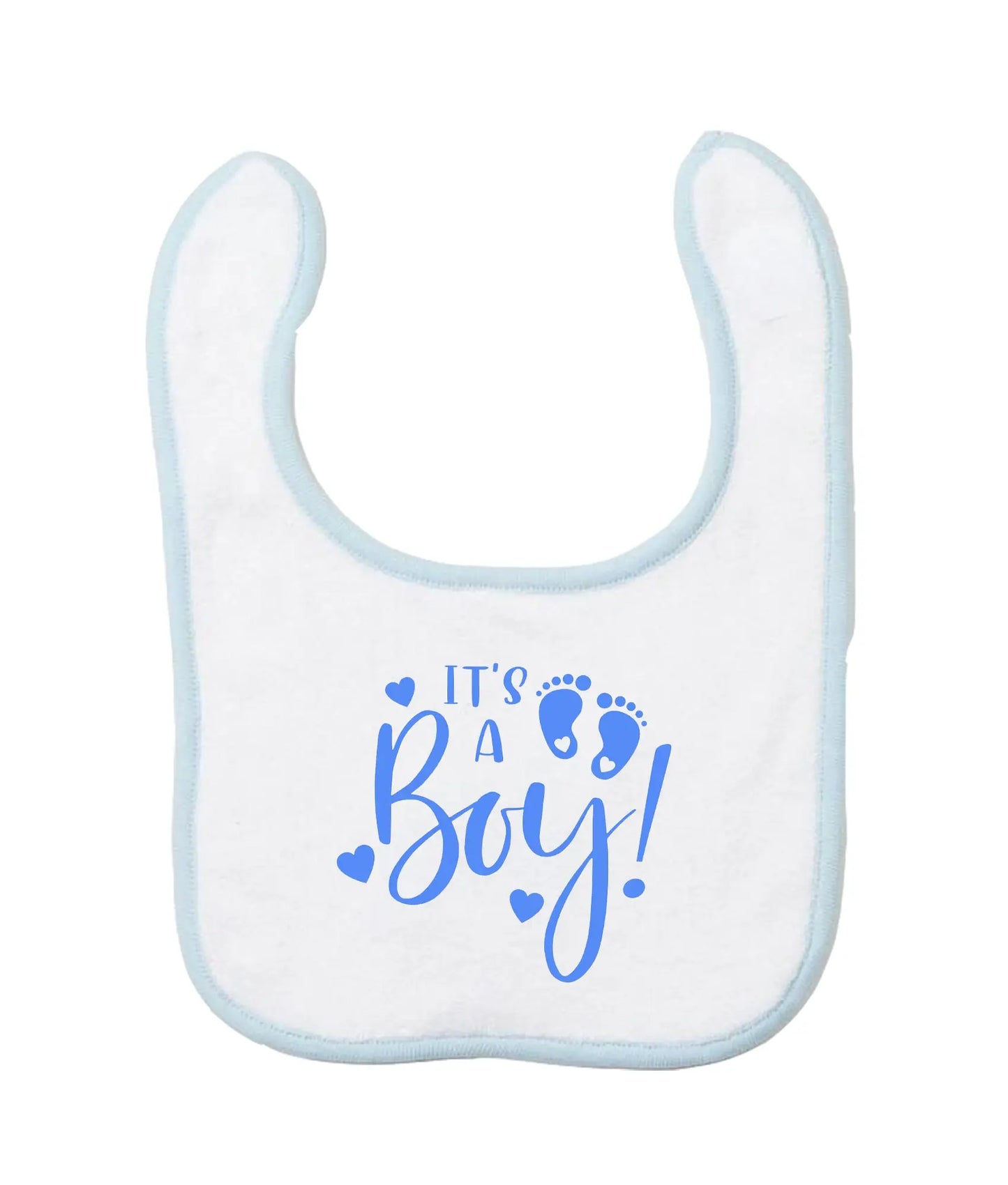 Slabbetje "It's a boy" de Bedrukwinkel