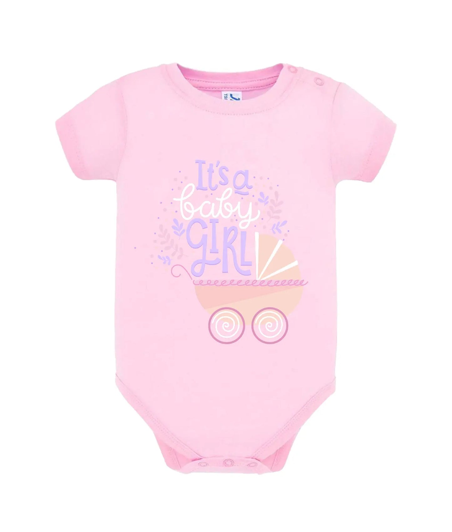 Rompertje "It's a GIRL!" de Bedrukwinkel