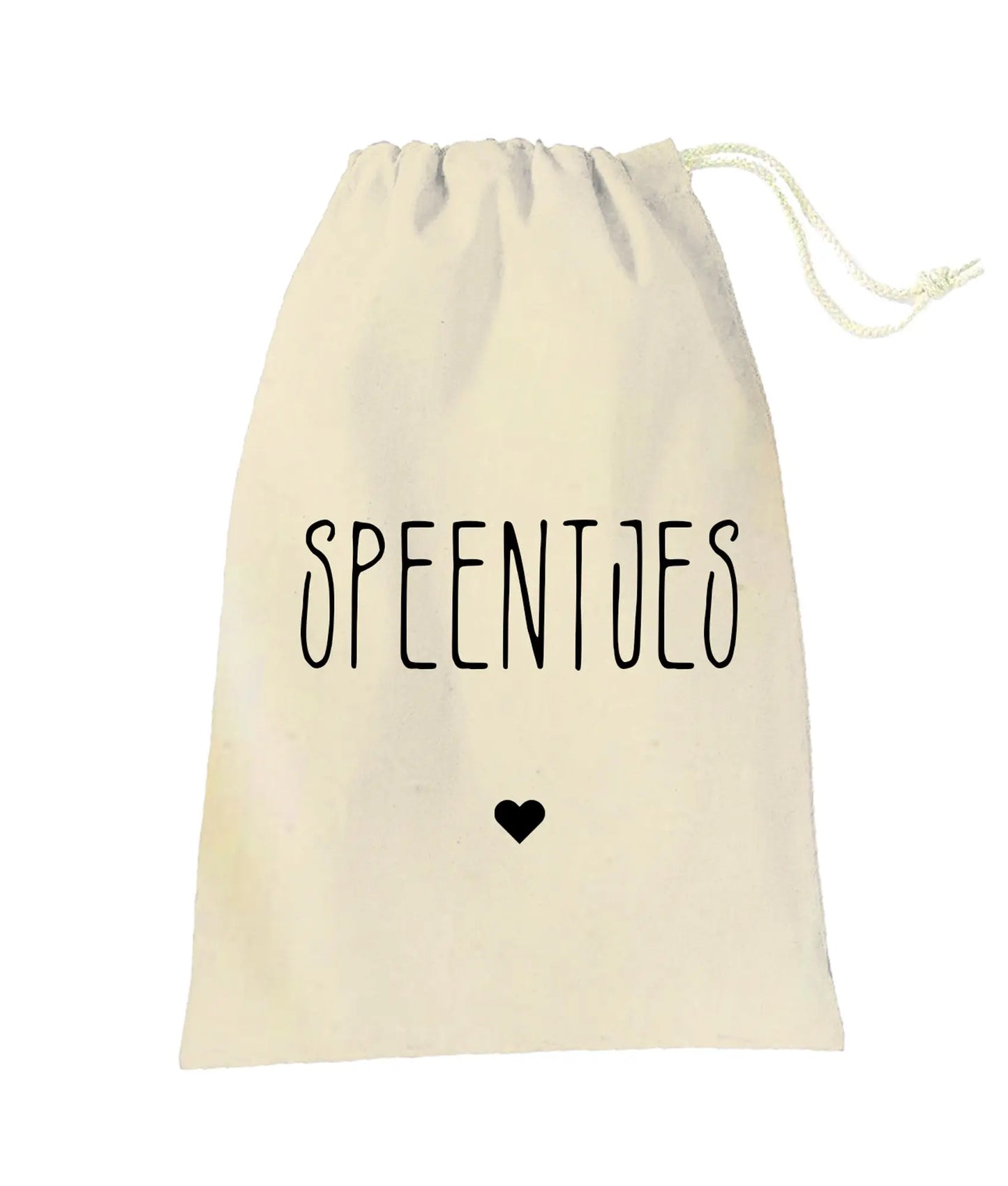 Bewaarzak "Speentjes" de Bedrukwinkel