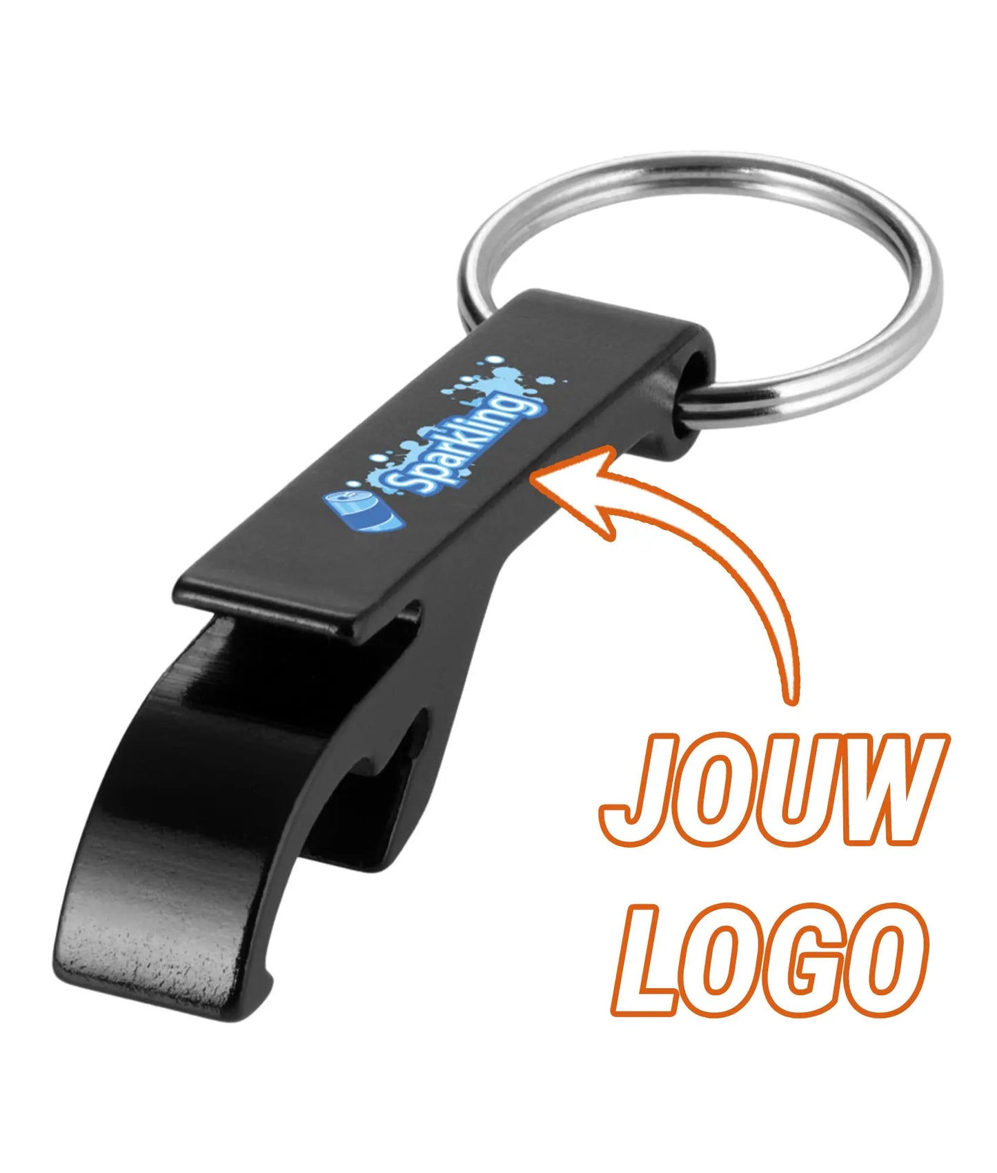 Tao sleutelhanger met fles- en blikopener de Bedrukwinkel