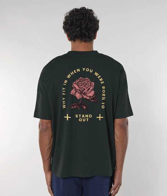 T-shirt Oversized "Stand Out" de Bedrukwinkel