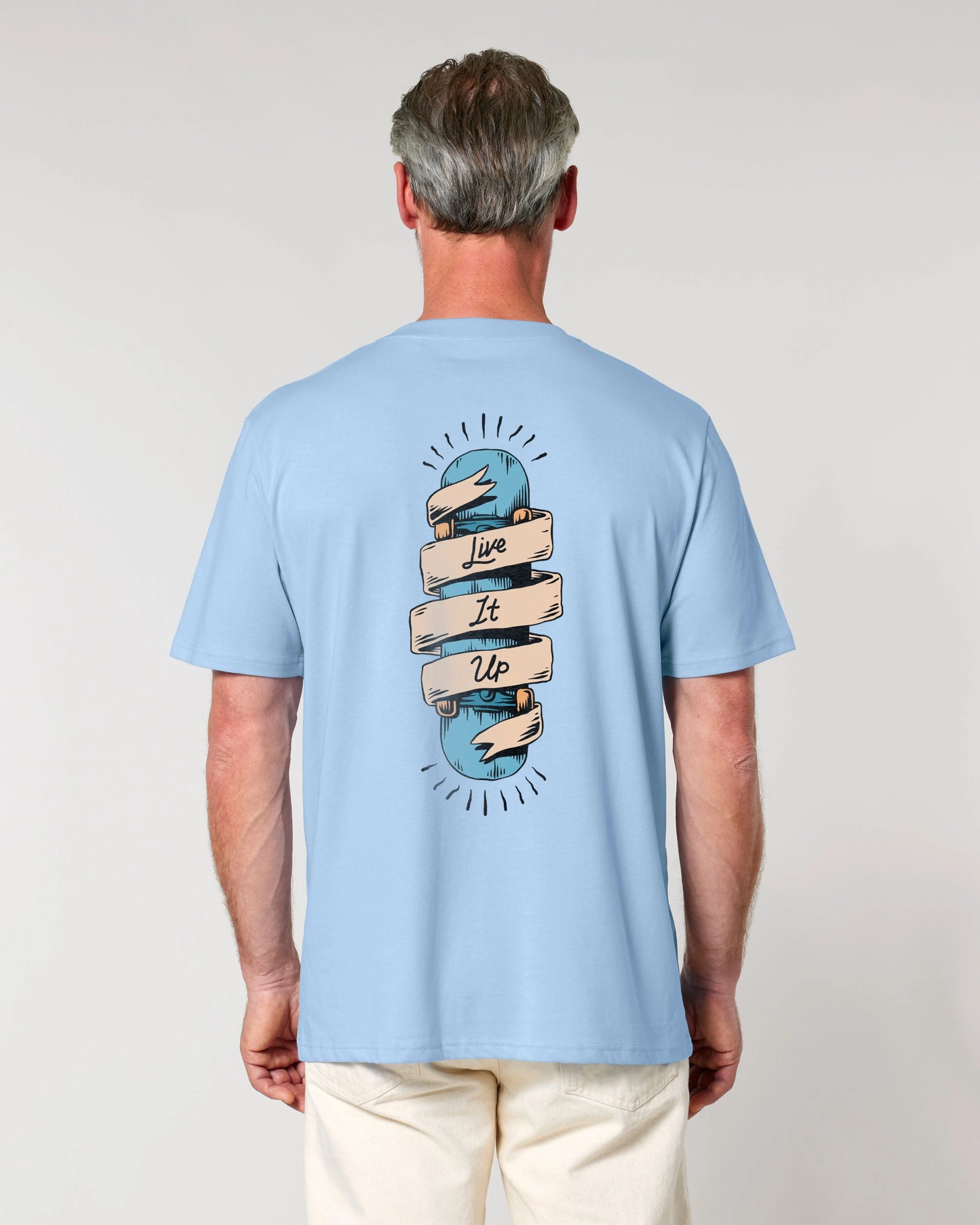 T-shirt "Living it Up" de Bedrukwinkel