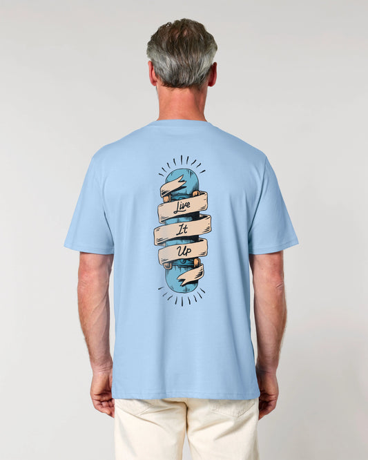 T-shirt "Living it Up" de Bedrukwinkel