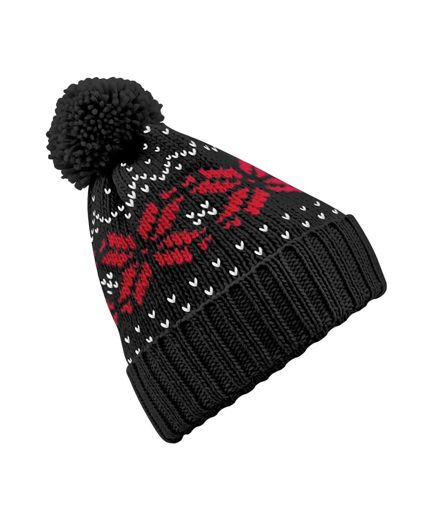 Muts met kerstpatroon de Bedrukwinkel