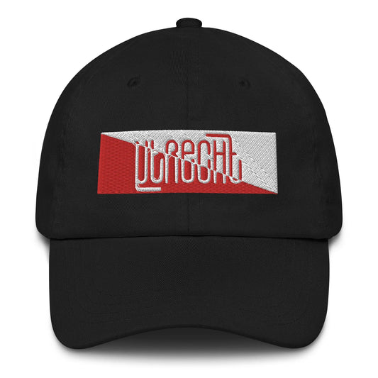 6-panel cap geborduurd met vlag en tekst UTRECHT de Bedrukwinkel