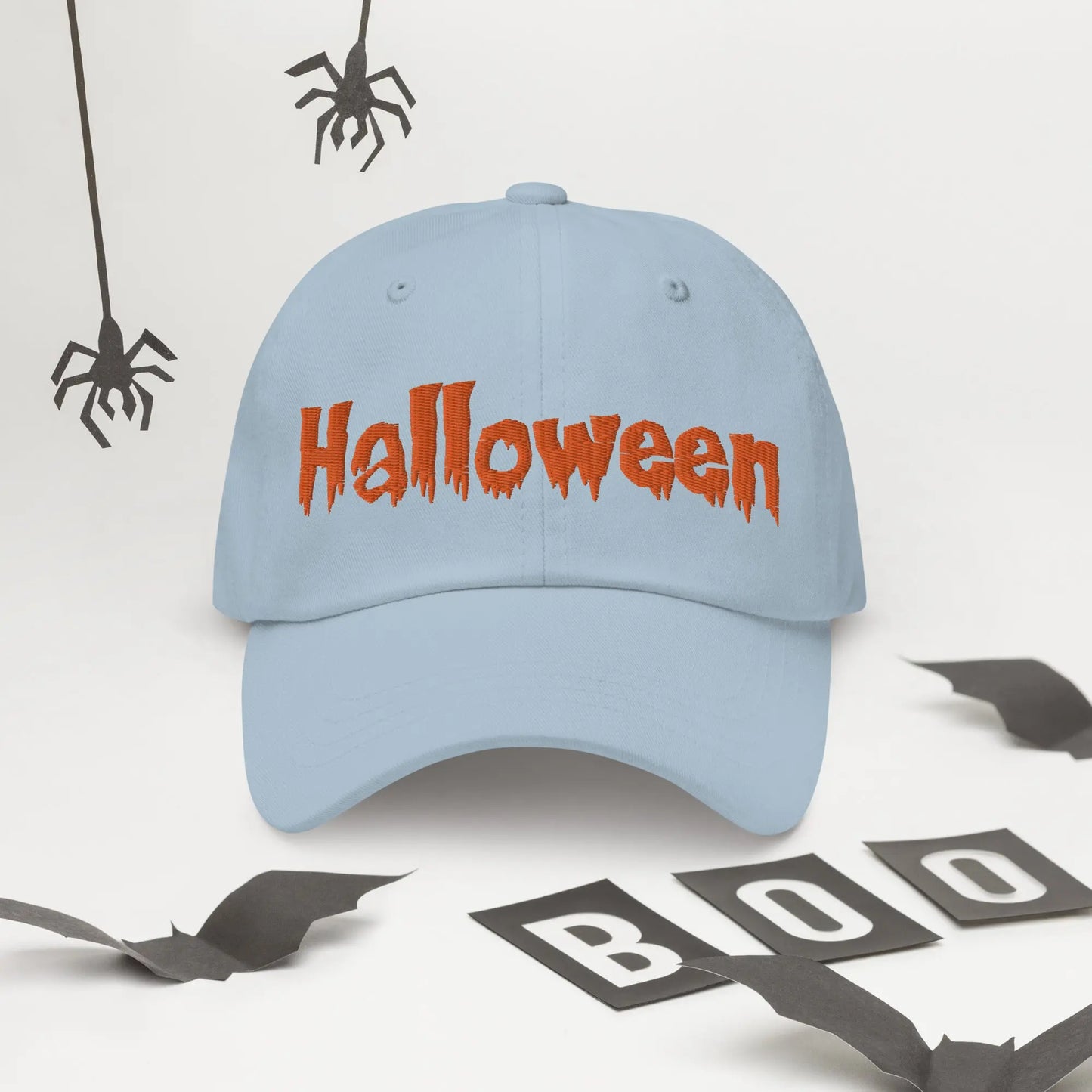Cap geborduurd "Halloween" de Bedrukwinkel