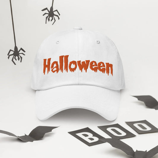 Cap geborduurd "Halloween" de Bedrukwinkel