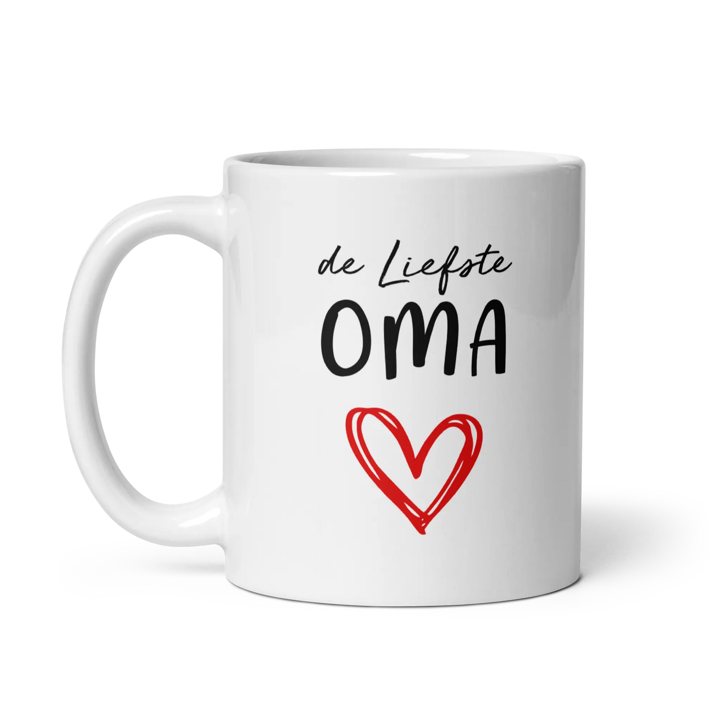 Mok "de Liefste Oma" de Bedrukwinkel