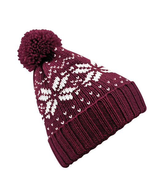 Muts met kerstpatroon de Bedrukwinkel