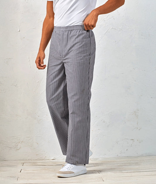 Chef's Koksbroek Geblokt de Bedrukwinkel