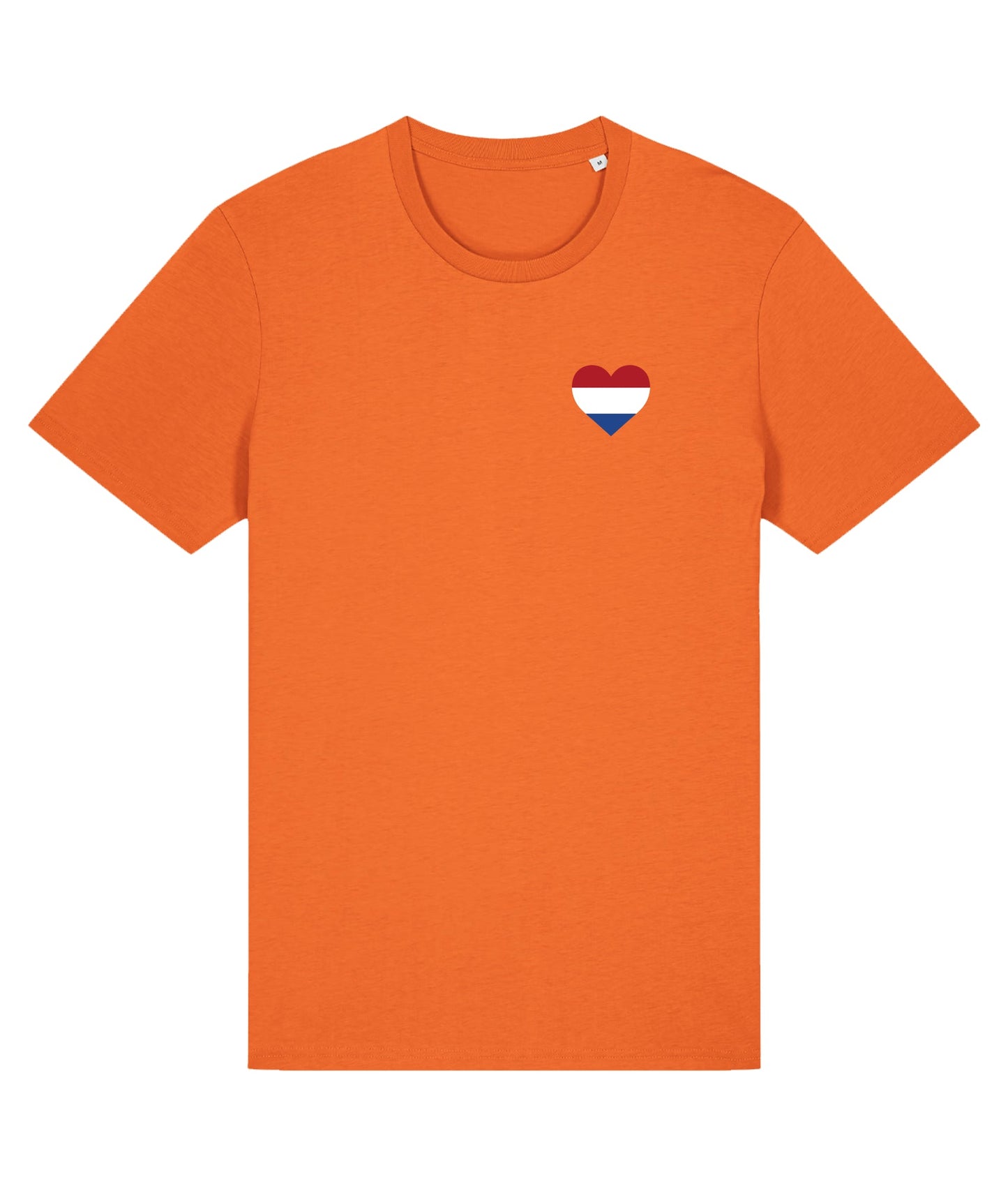 T-shirt Koningsdag Hartje NL vlag de Bedrukwinkel