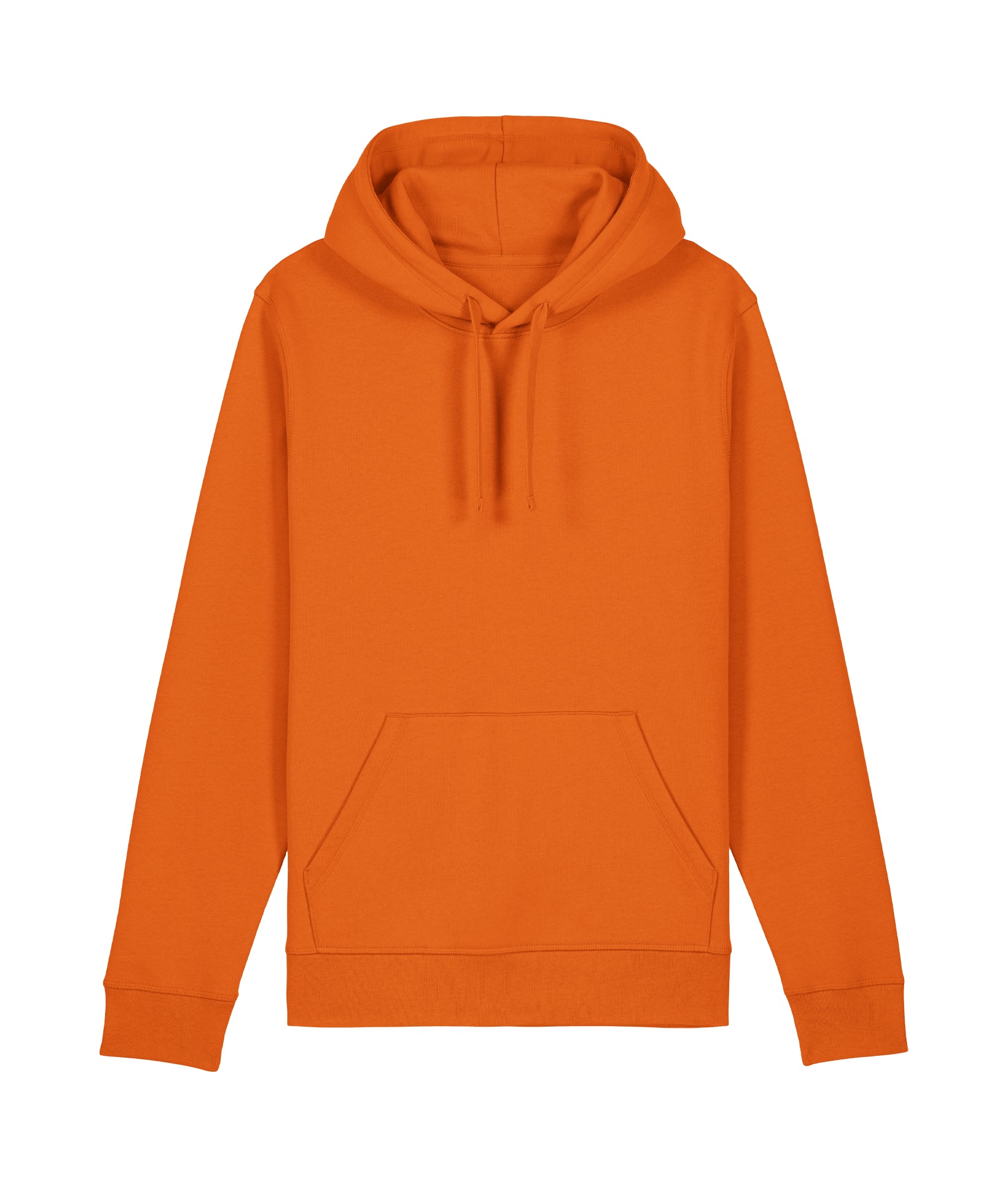 Basic Oranje Hoodie de Bedrukwinkel