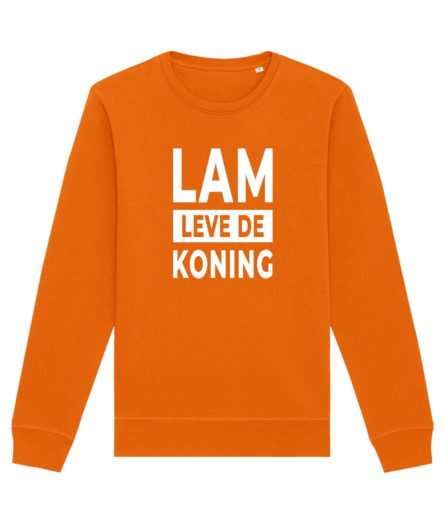 Sweater "Lam leve de Koning" de Bedrukwinkel