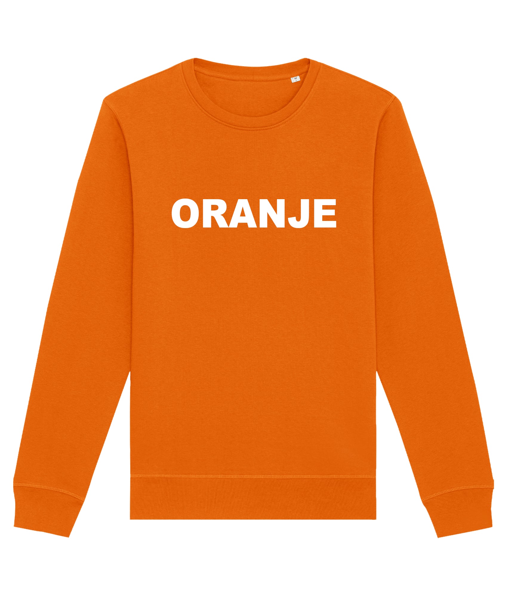 Sweater met tekst ORANJE de Bedrukwinkel