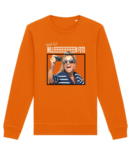 Oranje Sweater Maxima Print de Bedrukwinkel